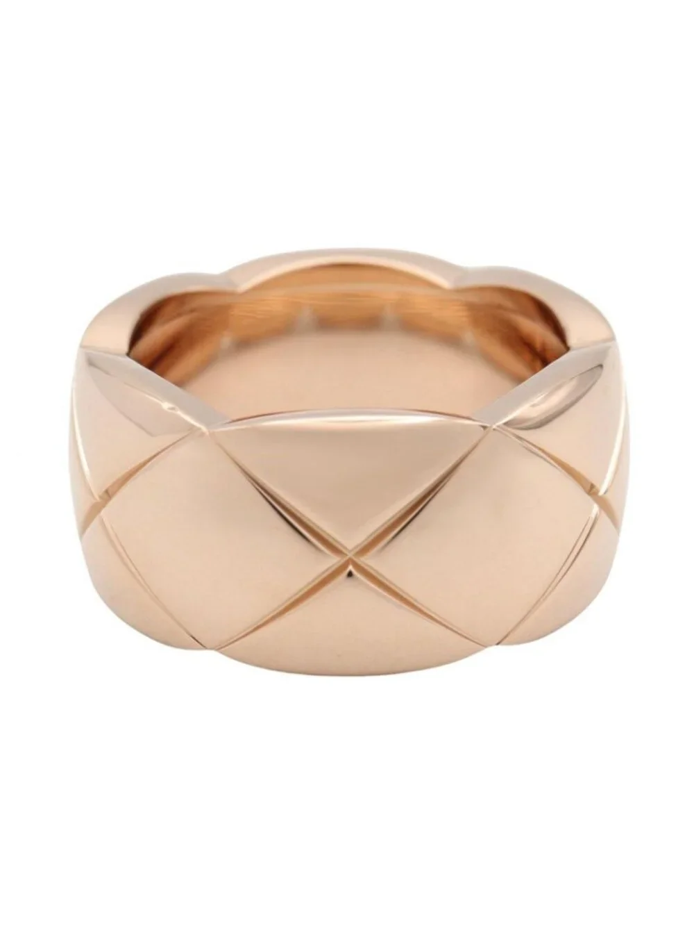 Chanel Ring Coco Crush Large 18k Pink Gold